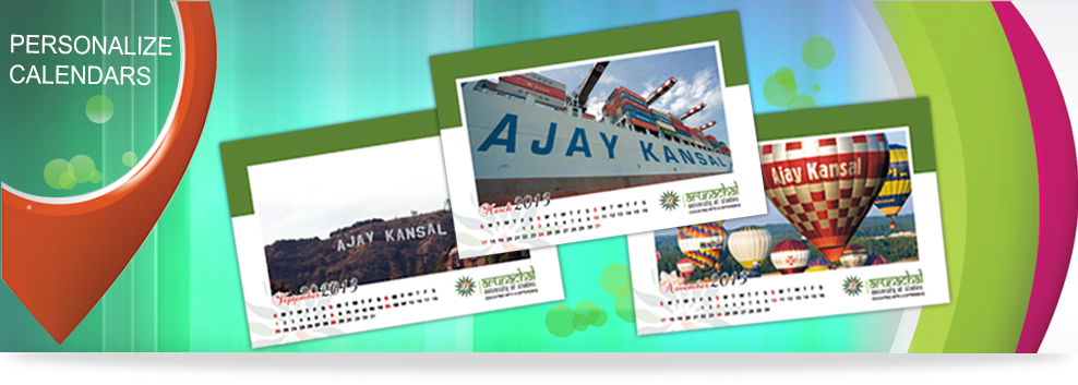 Personalize Calandars Designing Company in Delhi- NCR